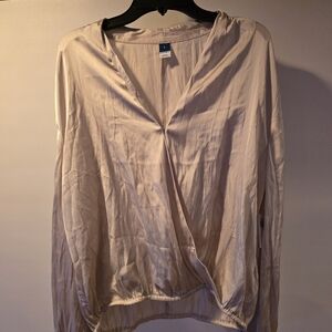 Cream Zip-Up Jacket